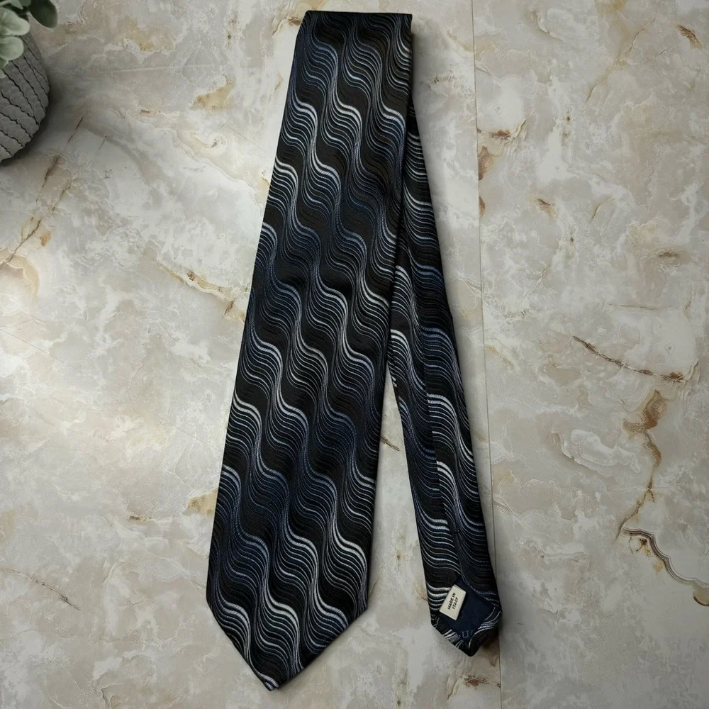 Pronto Uomo 100% Silk Men's Tie 3 3/4